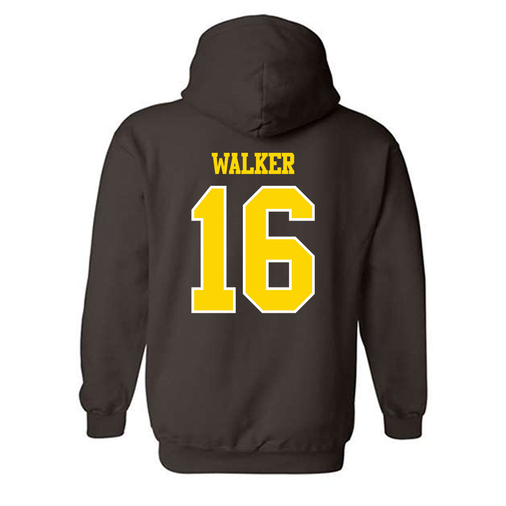 Western Michigan - NCAA Softball : Grace Walker - Classic Shersey Hooded Sweatshirt-1