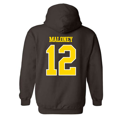 Western Michigan - NCAA Baseball : Michael Maloney - Classic Shersey Hooded Sweatshirt-1