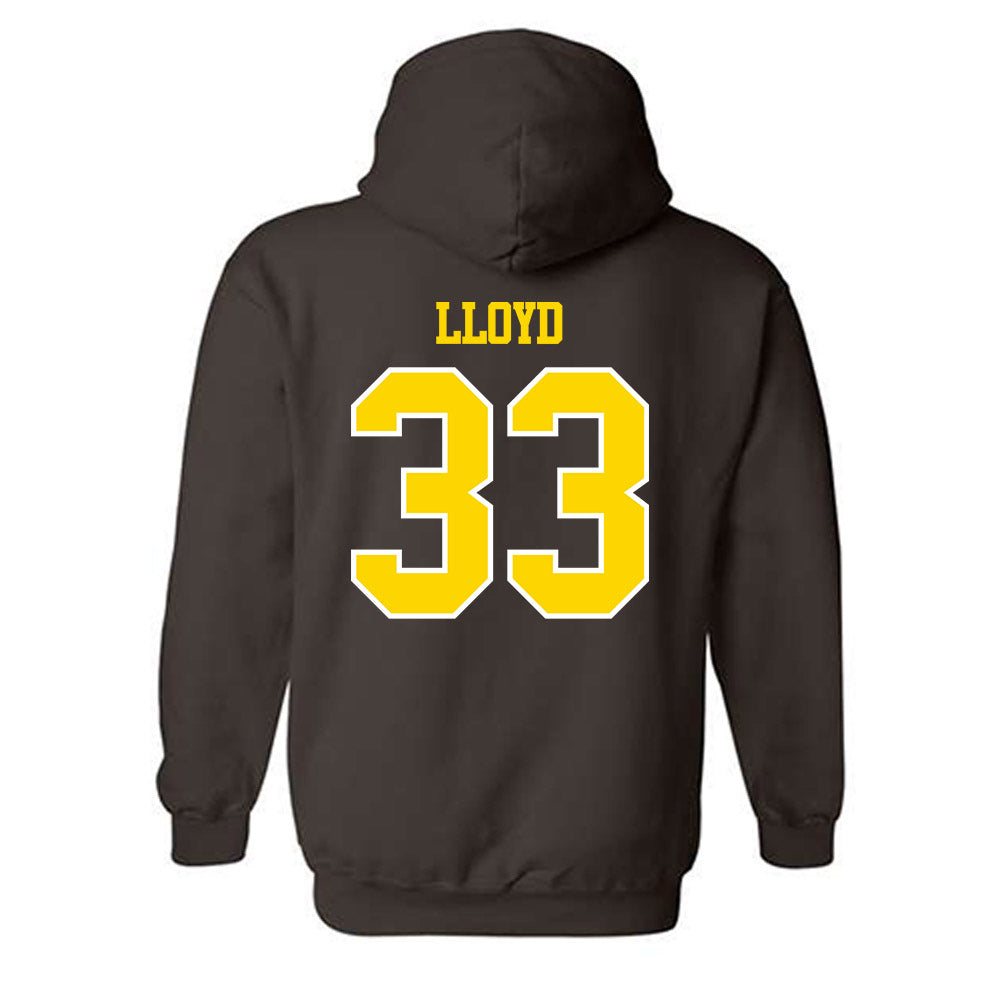 Western Michigan - NCAA Football : Joshua Lloyd - Classic Shersey Hooded Sweatshirt-1