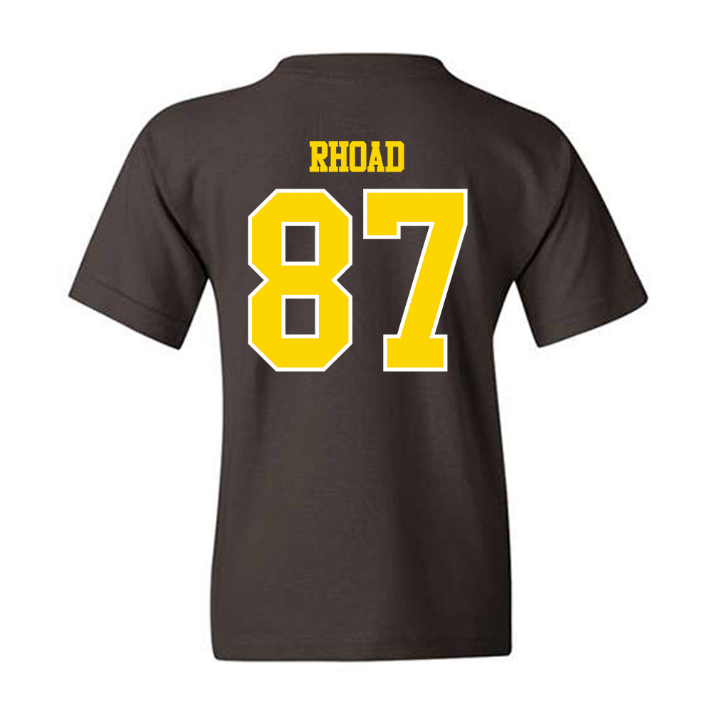Western Michigan - NCAA Football : Brady Rhoad - Classic Shersey Youth T-Shirt-1