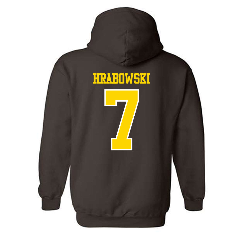 Western Michigan - NCAA Football : Mareyohn Hrabowski - Classic Shersey Hooded Sweatshirt-1