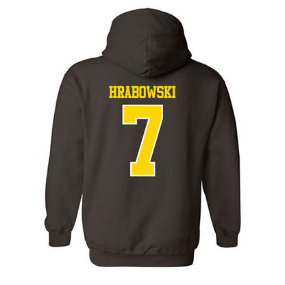 Western Michigan - NCAA Football : Mareyohn Hrabowski - Classic Shersey Hooded Sweatshirt-1