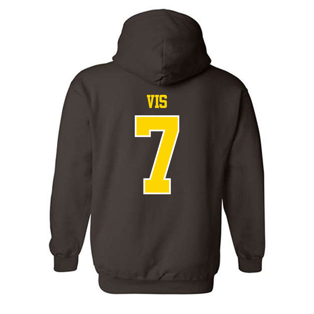 Western Michigan - NCAA Men's Basketball : Carson Vis - Classic Shersey Hooded Sweatshirt-1