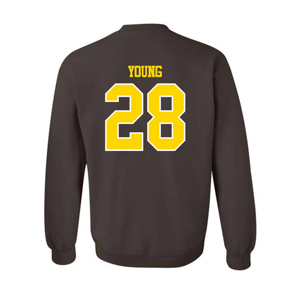 Western Michigan - NCAA Football : Jameson Young - Classic Shersey Crewneck Sweatshirt-1