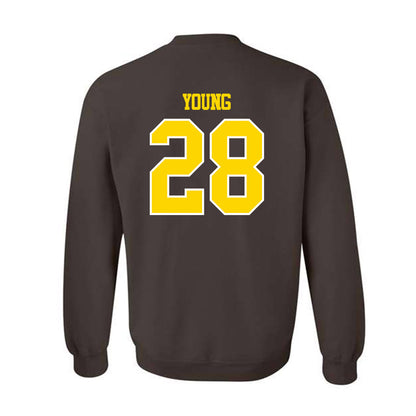 Western Michigan - NCAA Football : Jameson Young - Classic Shersey Crewneck Sweatshirt-1
