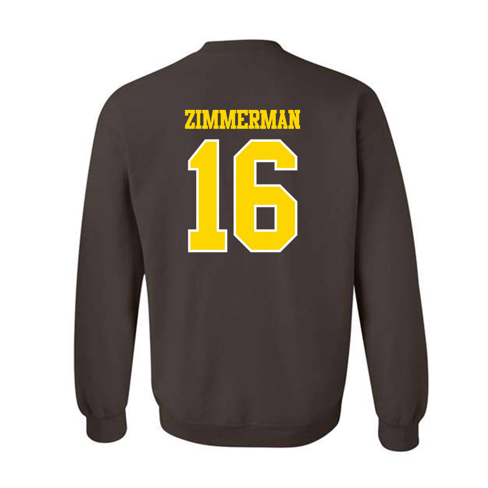 Western Michigan - NCAA Women's Volleyball : Briawna Zimmerman - Classic Shersey Crewneck Sweatshirt-1