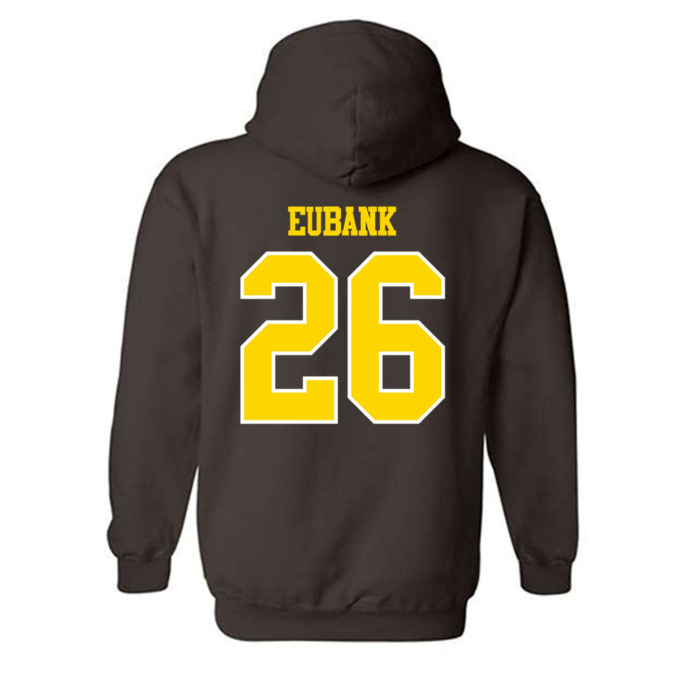 Western Michigan - NCAA Football : Huston Eubank - Classic Shersey Hooded Sweatshirt-1