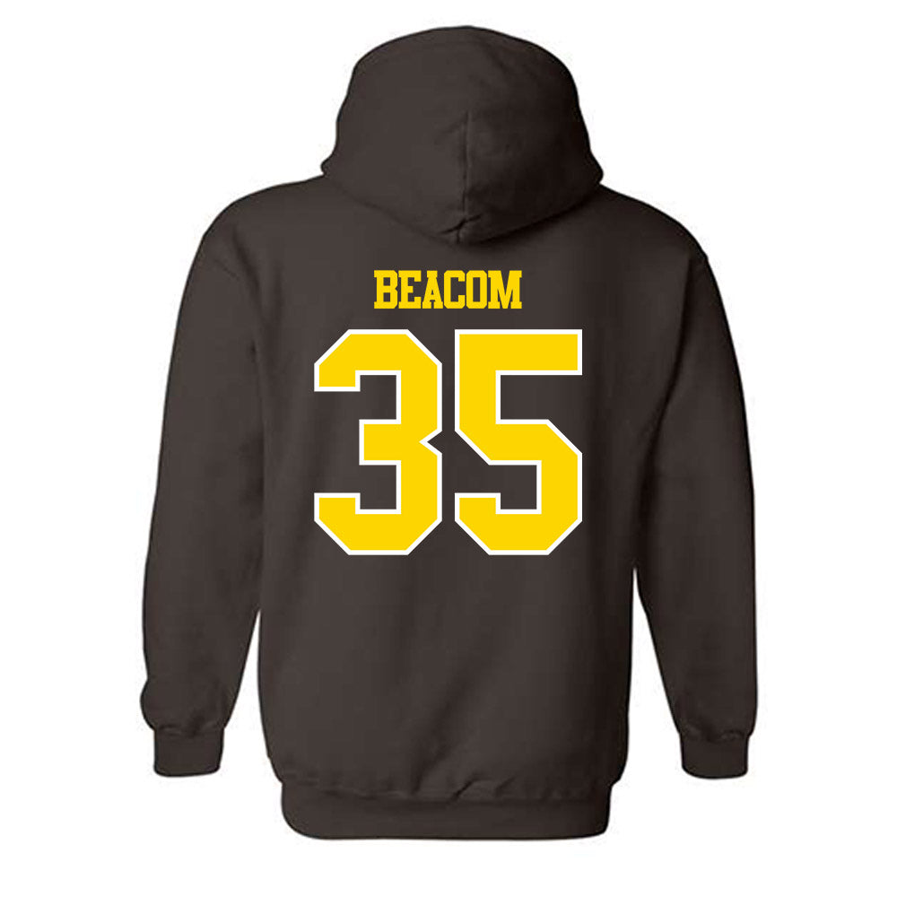 Western Michigan - NCAA Football : Anthony Beacom - Classic Shersey Hooded Sweatshirt-1