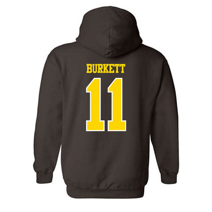 Western Michigan - NCAA Men's Soccer : Connor Burkett - Classic Shersey Hooded Sweatshirt-1