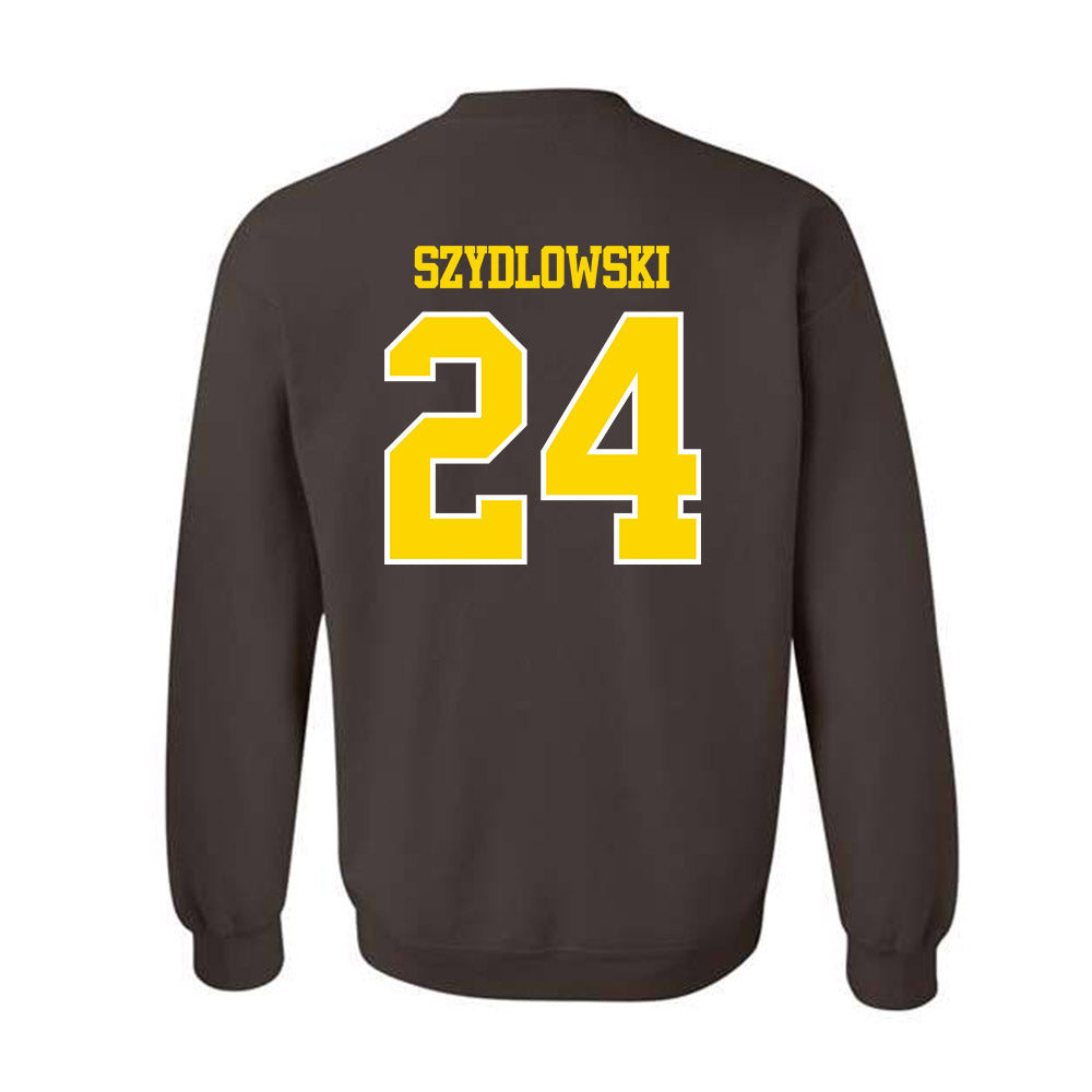 Western Michigan - NCAA Men's Ice Hockey : Garrett Szydlowski - Classic Shersey Crewneck Sweatshirt-1