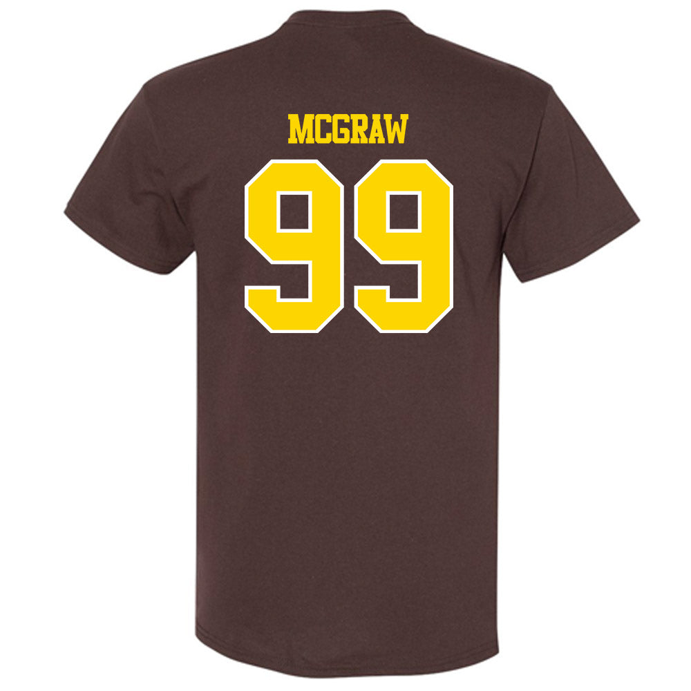 Western Michigan - NCAA Football : Rodney McGraw - Classic Shersey T-Shirt-1