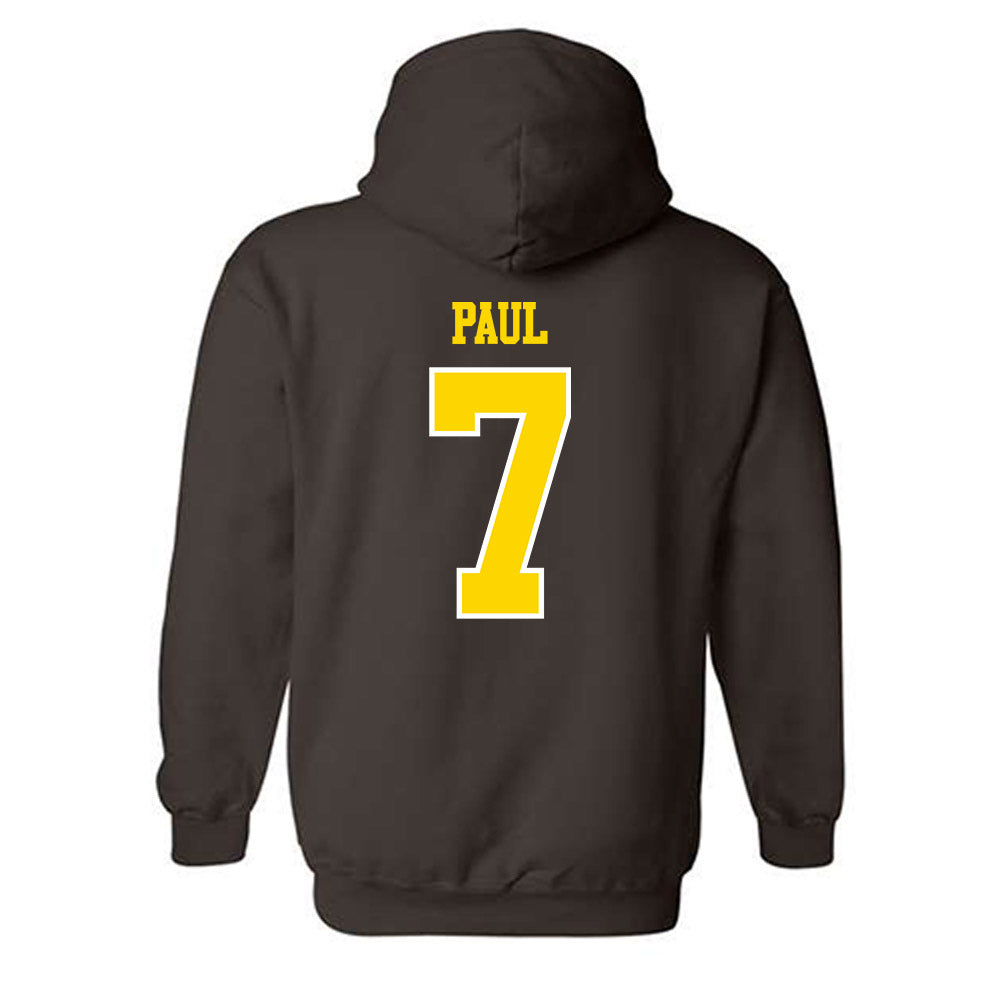 Western Michigan - NCAA Football : Isaiah Paul - Classic Shersey Hooded Sweatshirt-1