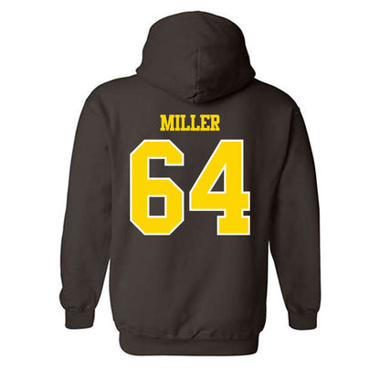 Western Michigan - NCAA Football : Nolan Miller - Classic Shersey Hooded Sweatshirt-1