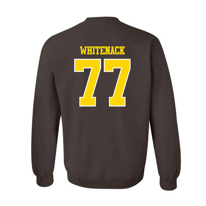 Western Michigan - NCAA Football : Hunter Whitenack - Classic Shersey Crewneck Sweatshirt-1