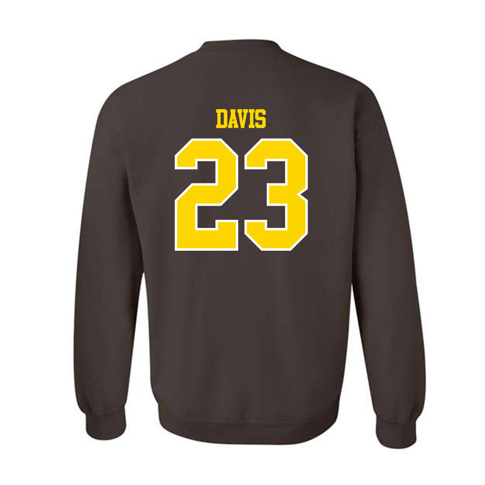 Western Michigan - NCAA Football : Jayden Davis - Classic Shersey Crewneck Sweatshirt-1