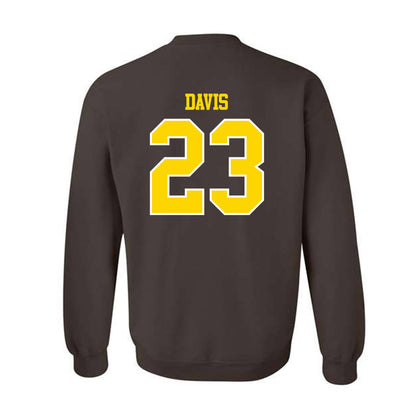 Western Michigan - NCAA Football : Jayden Davis - Classic Shersey Crewneck Sweatshirt-1