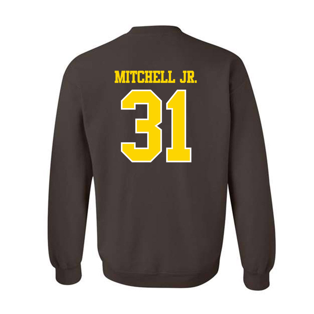 Western Michigan - NCAA Football : Carlos Mitchell Jr. - Classic Shersey Crewneck Sweatshirt-1