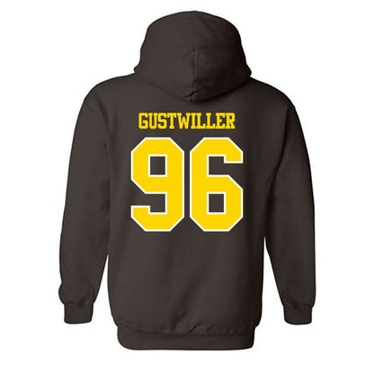Western Michigan - NCAA Football : Dalton Gustwiller - Classic Shersey Hooded Sweatshirt-1