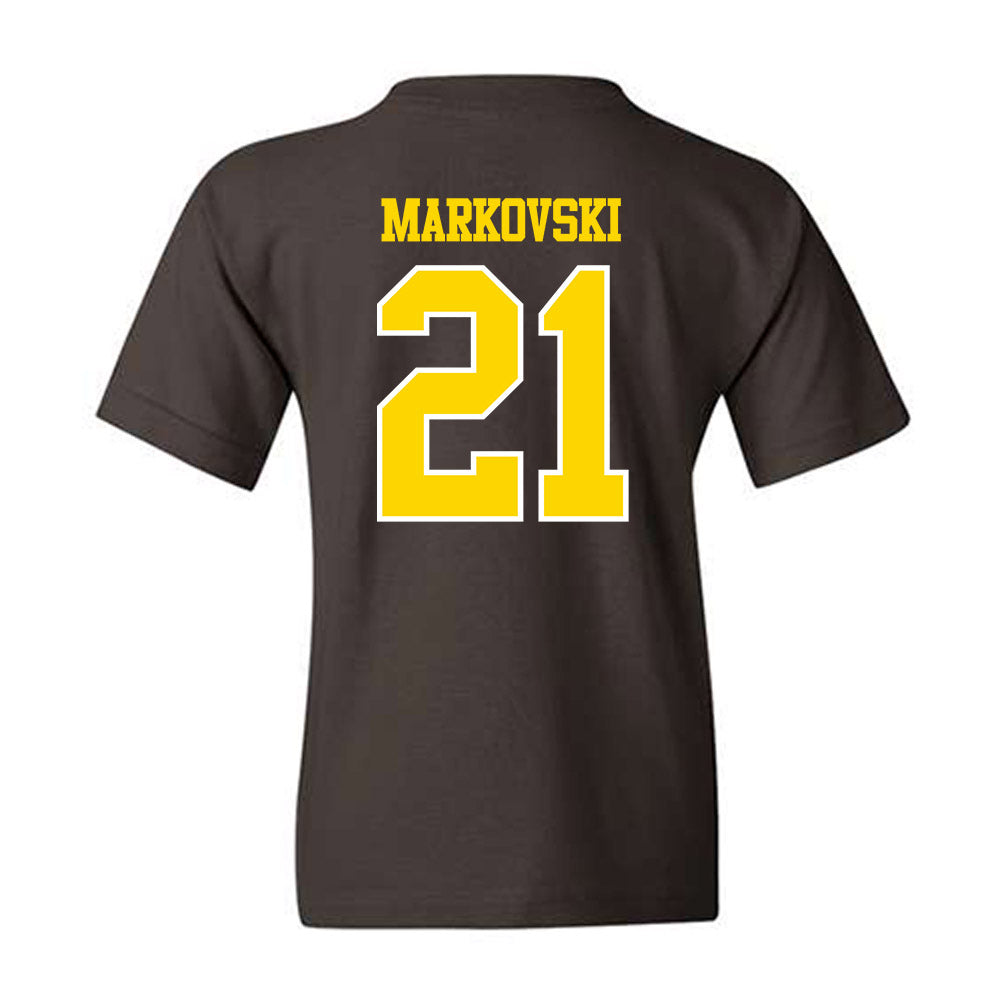 Western Michigan - NCAA Men's Soccer : Alek Markovski - Classic Shersey Youth T-Shirt-1