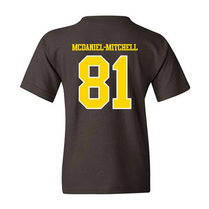Western Michigan - NCAA Football : Earnest McDaniel-Mitchell - Classic Shersey Youth T-Shirt-1