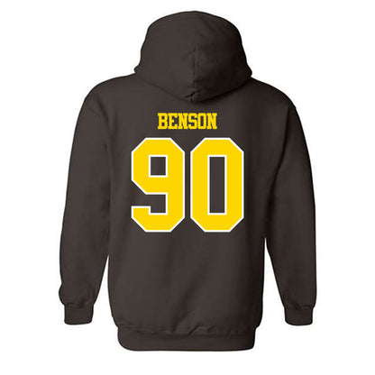 Western Michigan - NCAA Football : Jori Benson - Classic Shersey Hooded Sweatshirt-1