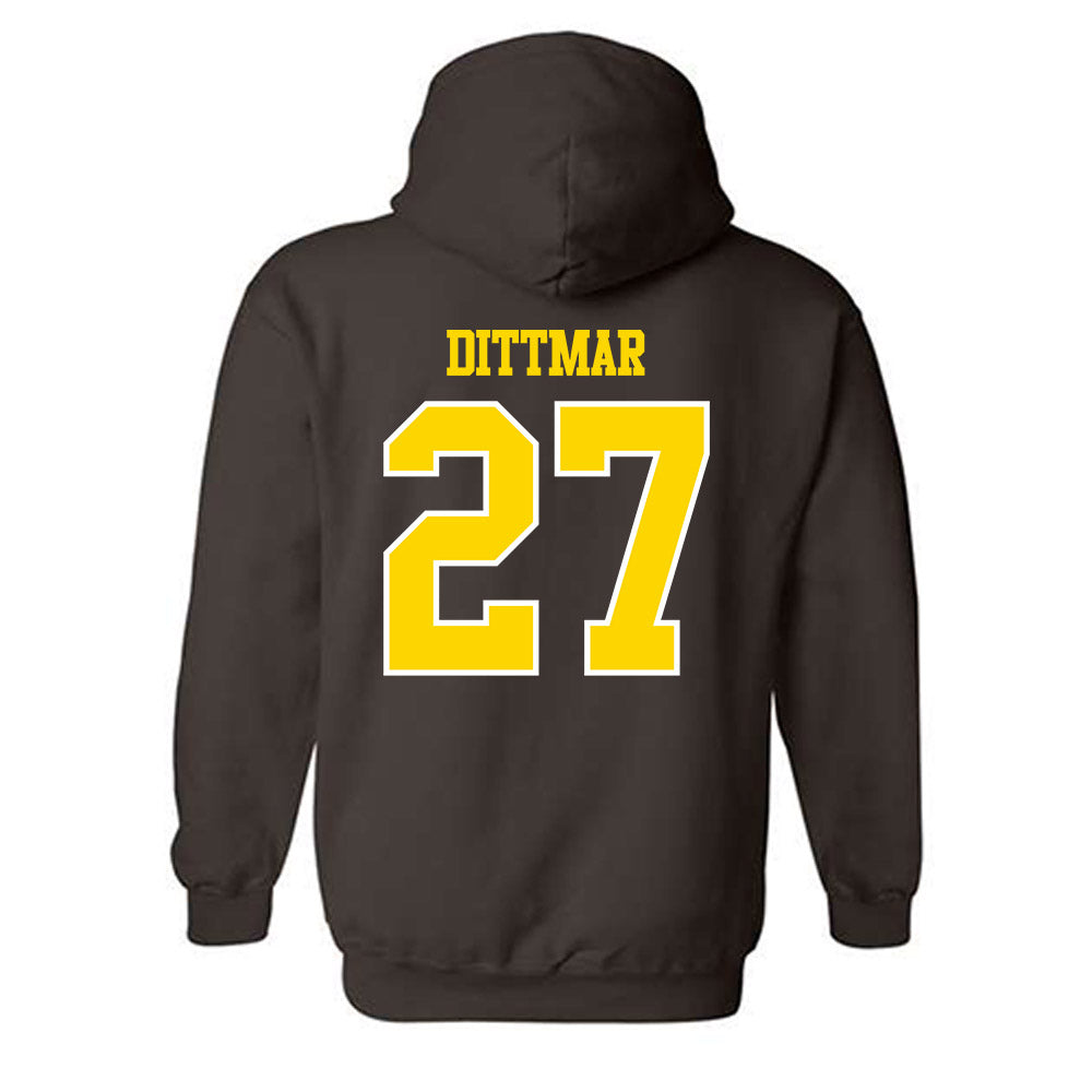 Western Michigan - NCAA Softball : Riley Dittmar - Classic Shersey Hooded Sweatshirt-1