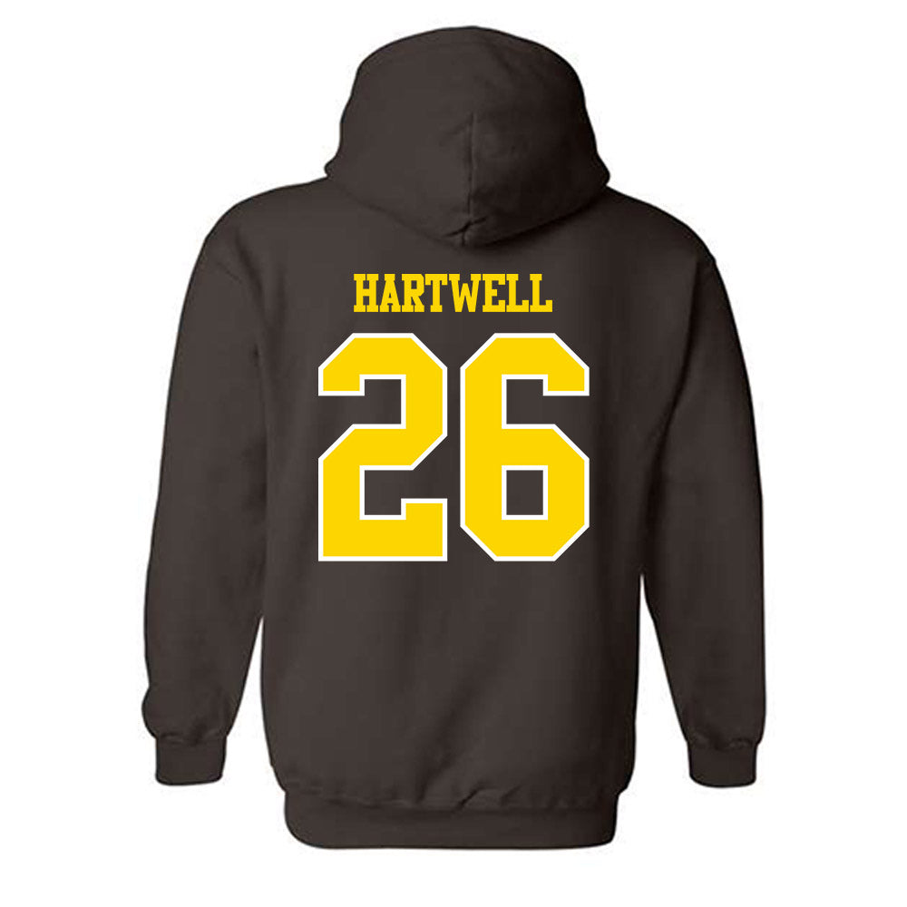 Western Michigan - NCAA Football : Tre' Hartwell - Classic Shersey Hooded Sweatshirt-1