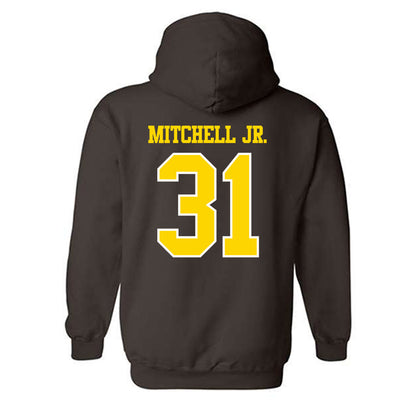 Western Michigan - NCAA Football : Carlos Mitchell Jr. - Classic Shersey Hooded Sweatshirt-1