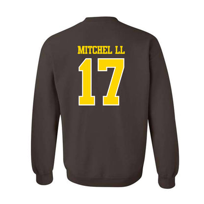 Western Michigan - NCAA Football : Jason Mitchel ll - Classic Shersey Crewneck Sweatshirt-1