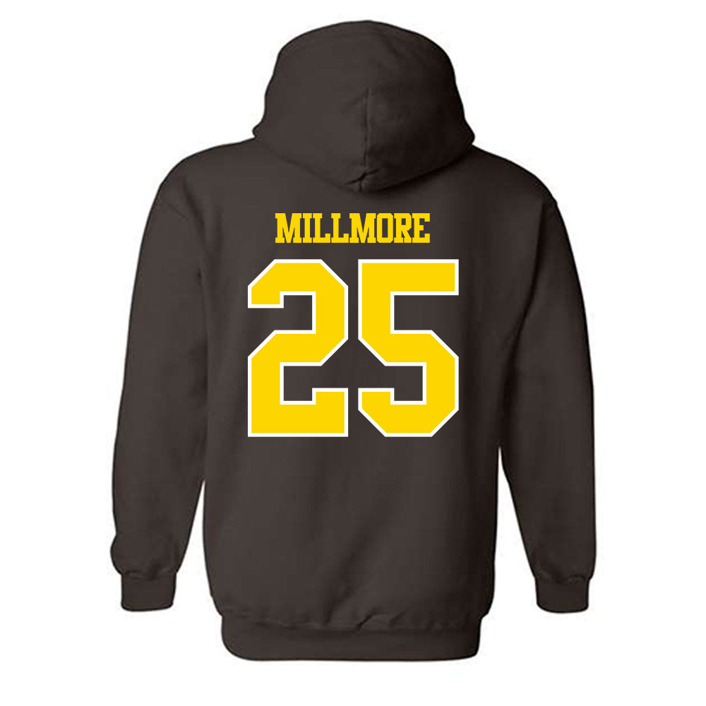 Western Michigan - NCAA Football : Ryan Millmore - Classic Shersey Hooded Sweatshirt-1