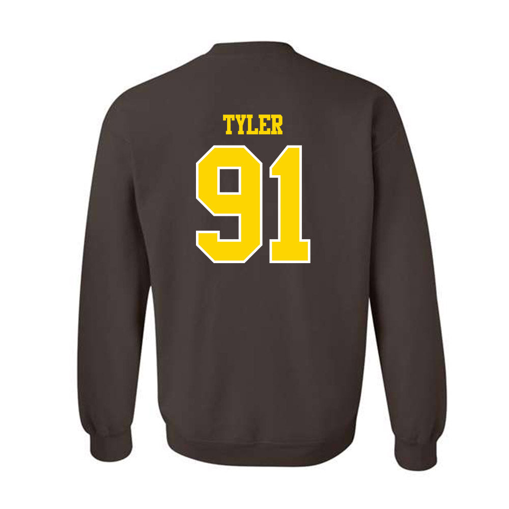 Western Michigan - NCAA Football : Marcel Tyler - Classic Shersey Crewneck Sweatshirt-1