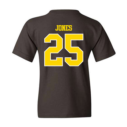 Western Michigan - NCAA Football : Justin Jones - Classic Shersey Youth T-Shirt-1