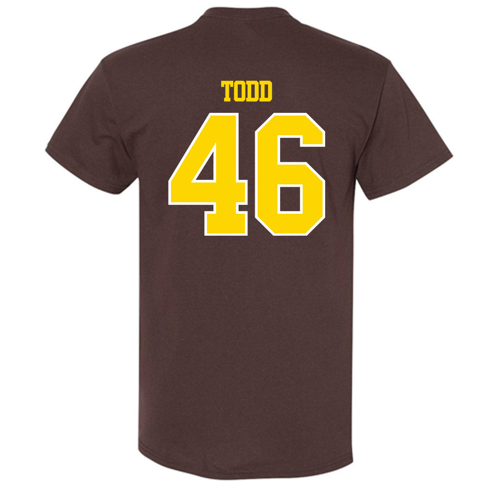 Western Michigan - NCAA Football : RJ Todd - Classic Shersey T-Shirt-1