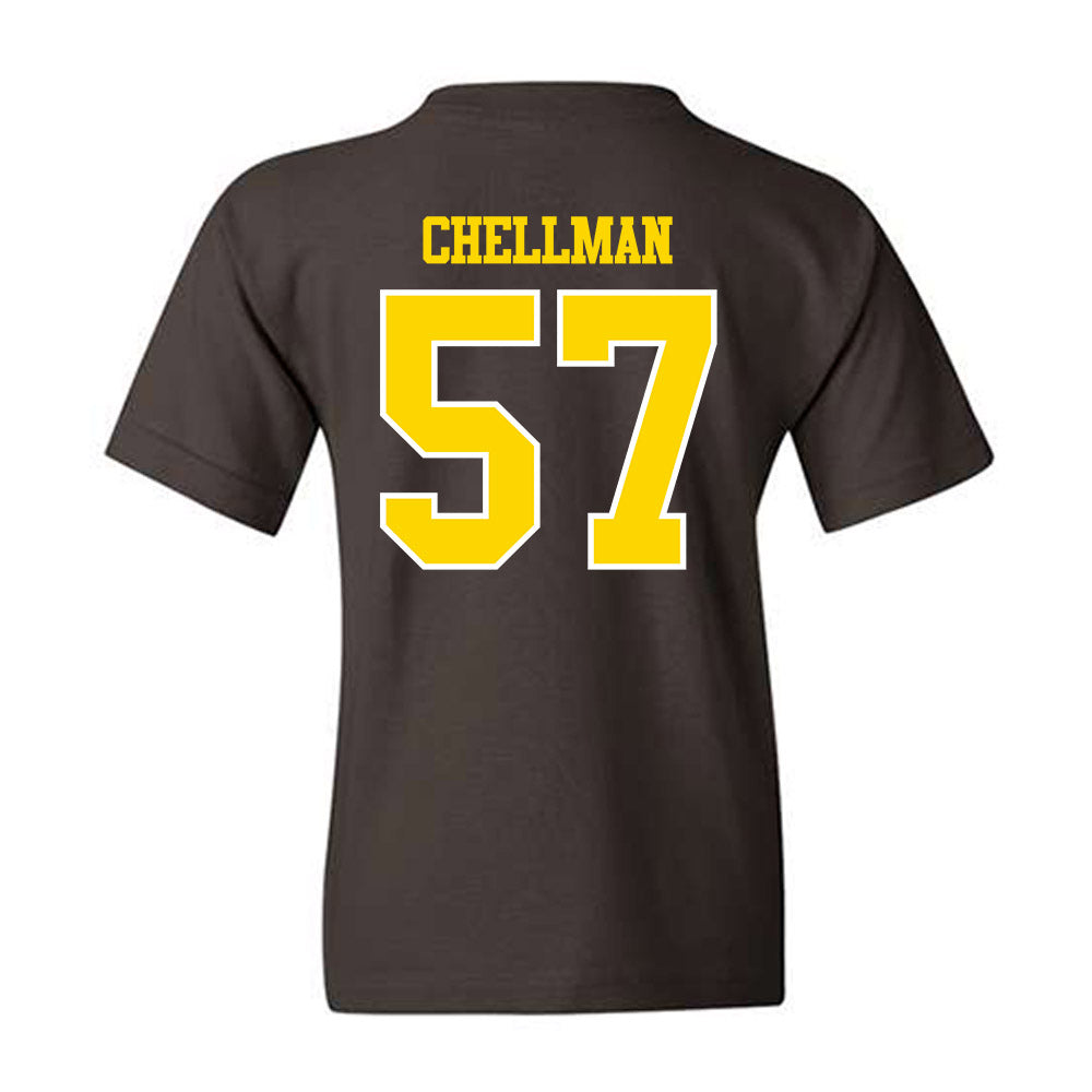 Western Michigan - NCAA Football : Jake Chellman - Classic Shersey Youth T-Shirt-1
