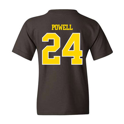 Western Michigan - NCAA Football : Cameron Powell - Classic Shersey Youth T-Shirt-1