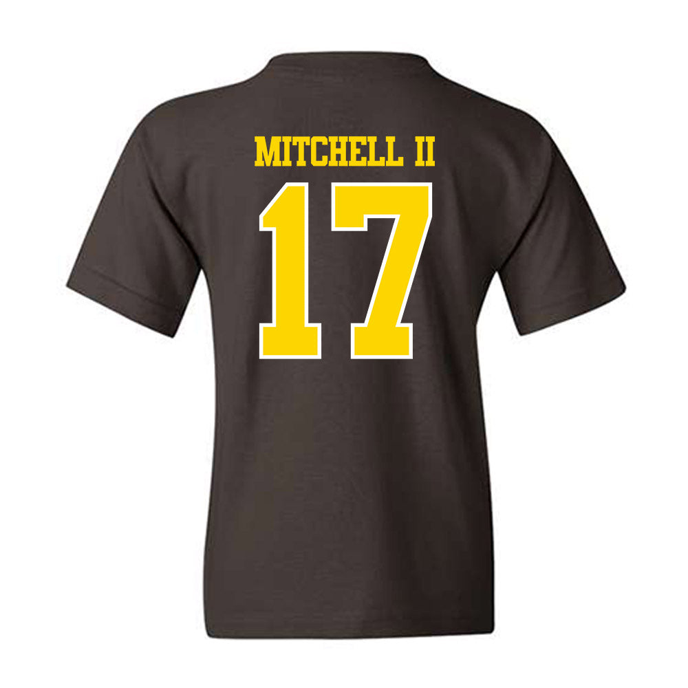 Western Michigan - NCAA Football : Jason Mitchell II - Classic Shersey Youth T-Shirt-1