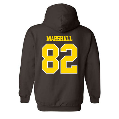 Western Michigan - NCAA Football : Terence Marshall - Classic Shersey Hooded Sweatshirt-1