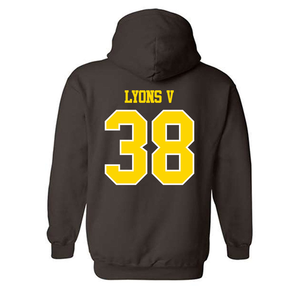 Western Michigan - NCAA Football : Spencer Lyons V - Classic Shersey Hooded Sweatshirt-1