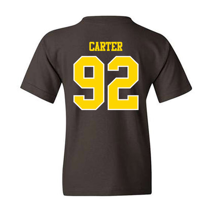 Western Michigan - NCAA Football : Gian Carter - Classic Shersey Youth T-Shirt-1