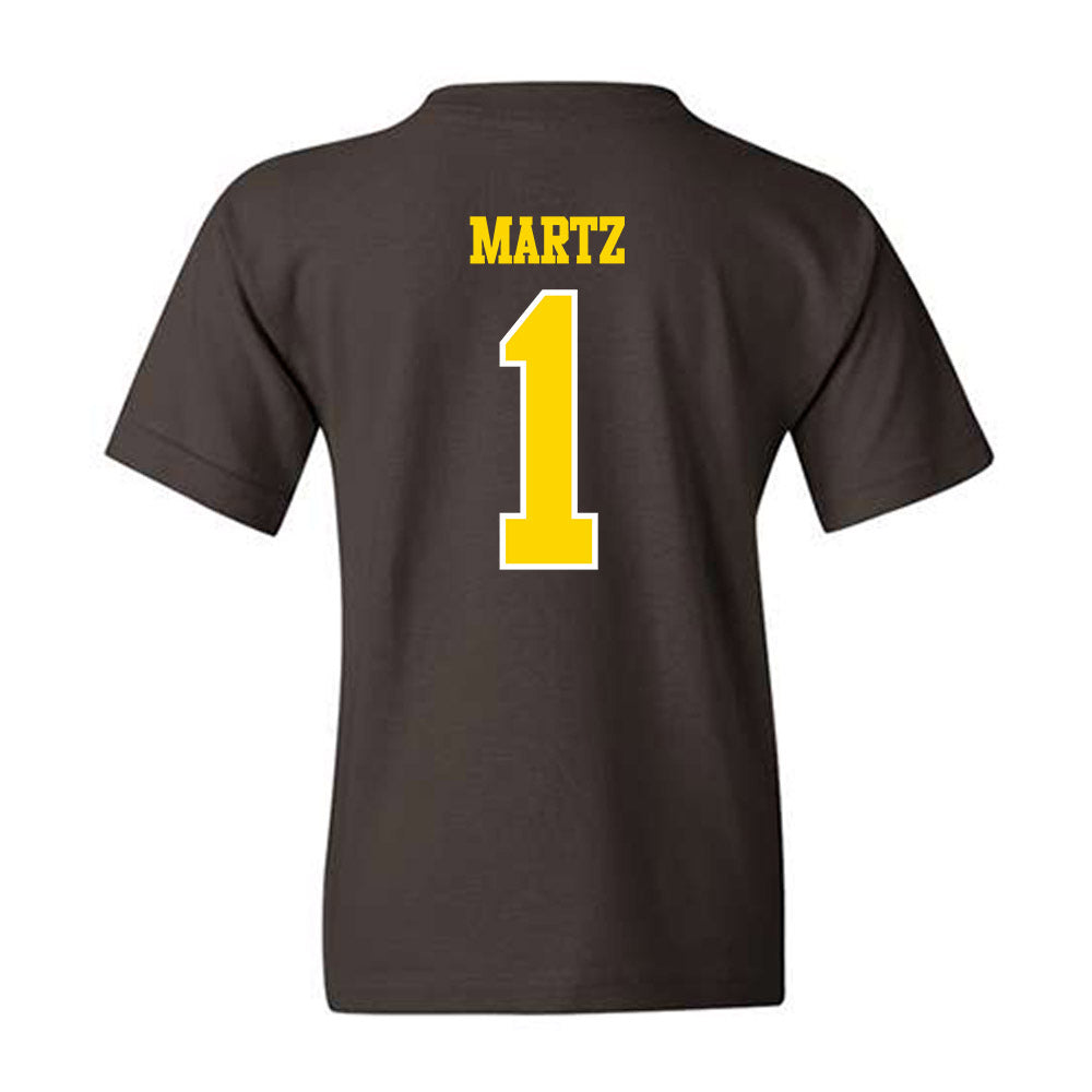 Western Michigan - NCAA Softball : Corinne Martz - Classic Shersey Youth T-Shirt-1