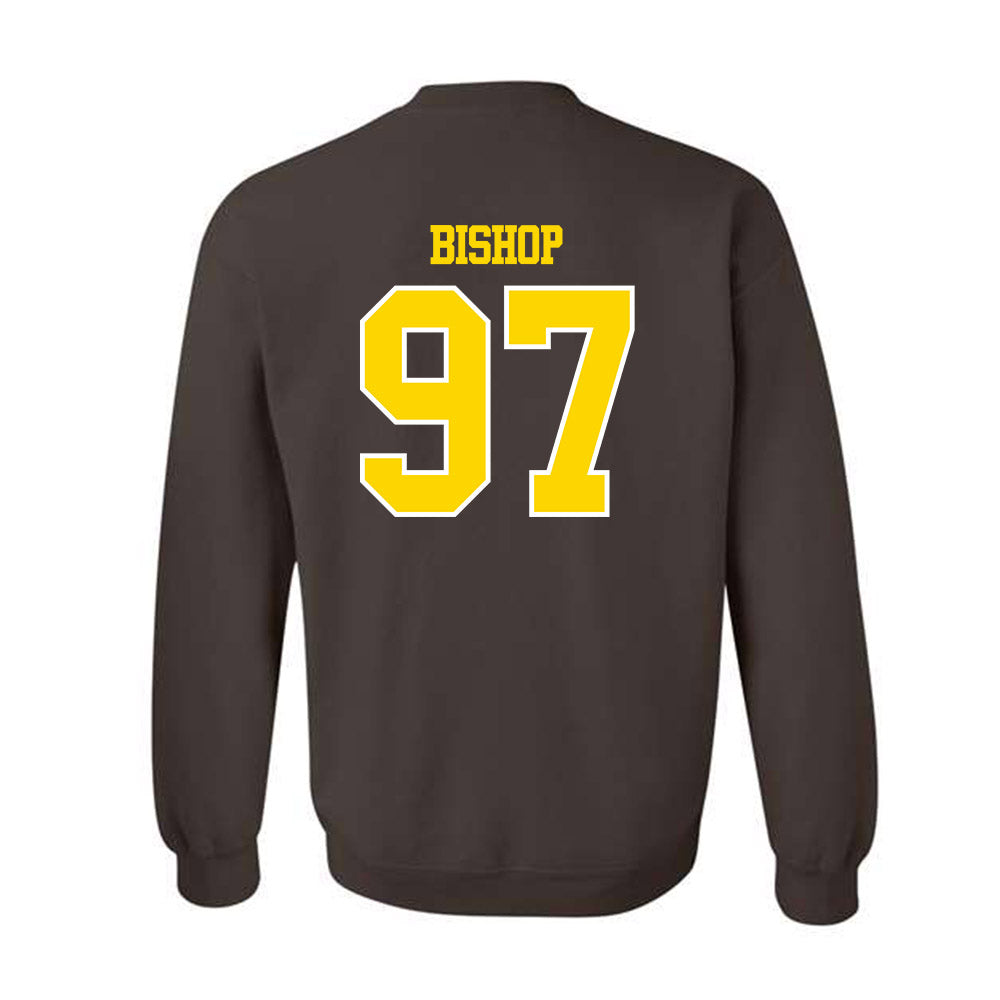 Western Michigan - NCAA Football : Noah Bishop - Classic Shersey Crewneck Sweatshirt-1