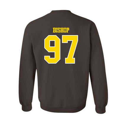 Western Michigan - NCAA Football : Noah Bishop - Classic Shersey Crewneck Sweatshirt-1