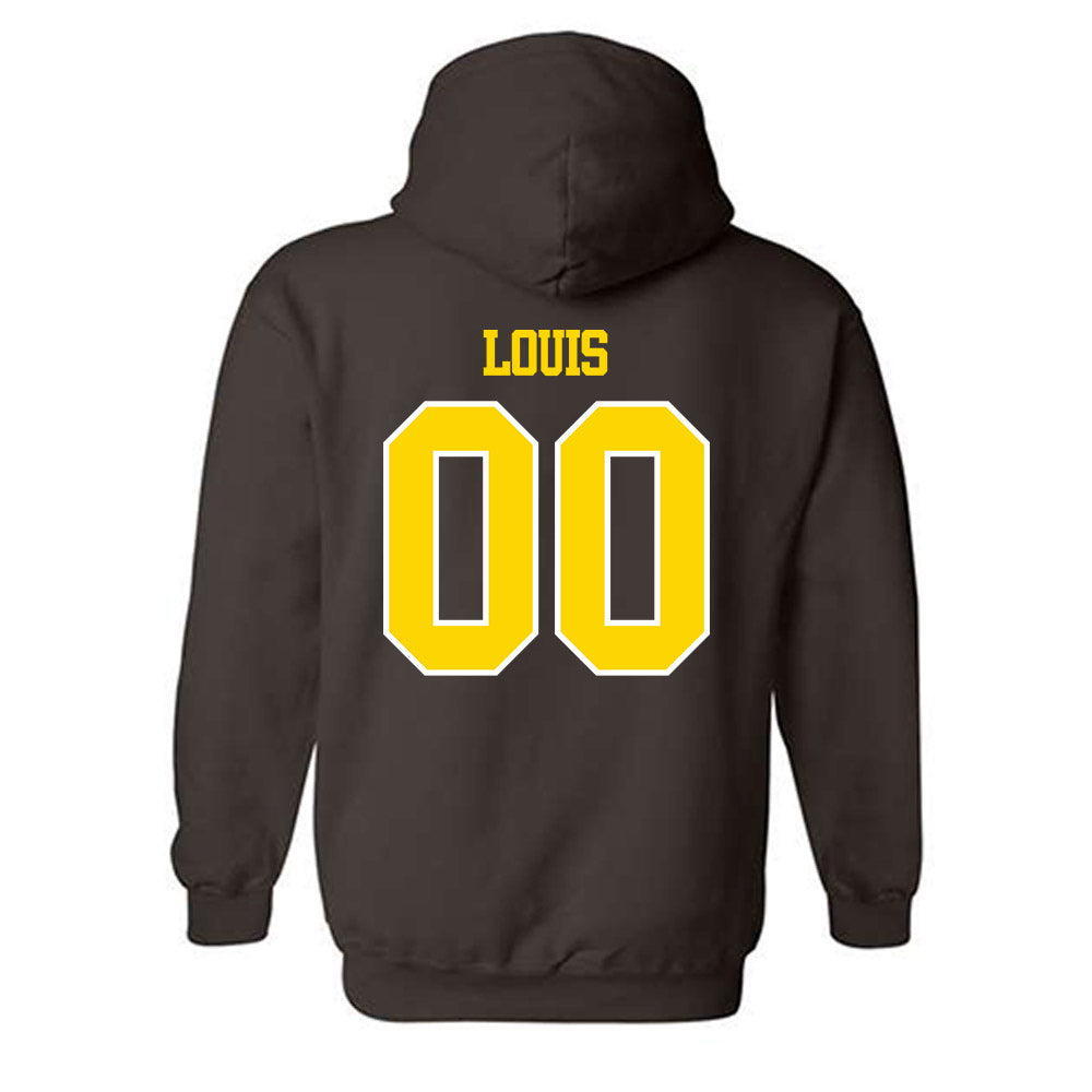 Western Michigan - NCAA Football : Amarian Louis - Classic Shersey Hooded Sweatshirt-1