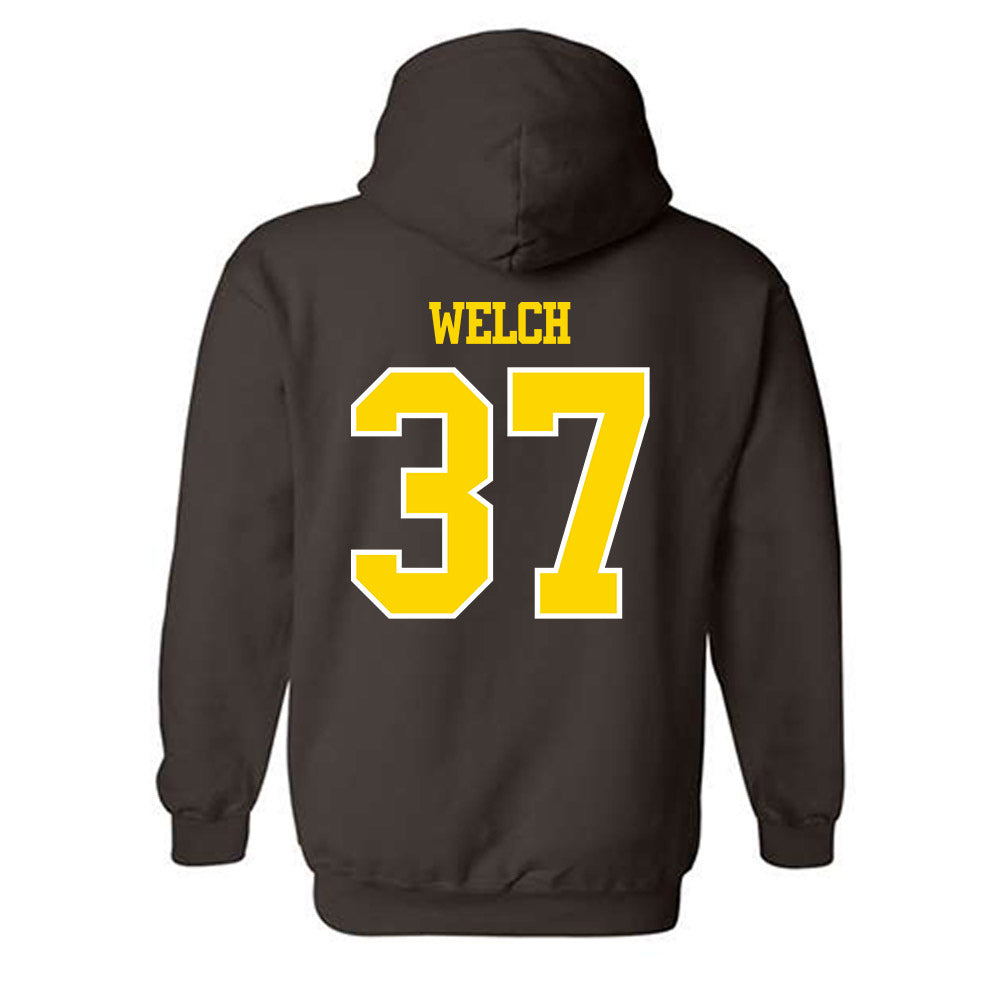 Western Michigan - NCAA Football : Gabe Welch - Classic Shersey Hooded Sweatshirt-1