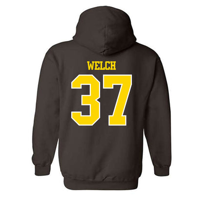 Western Michigan - NCAA Football : Gabe Welch - Classic Shersey Hooded Sweatshirt-1
