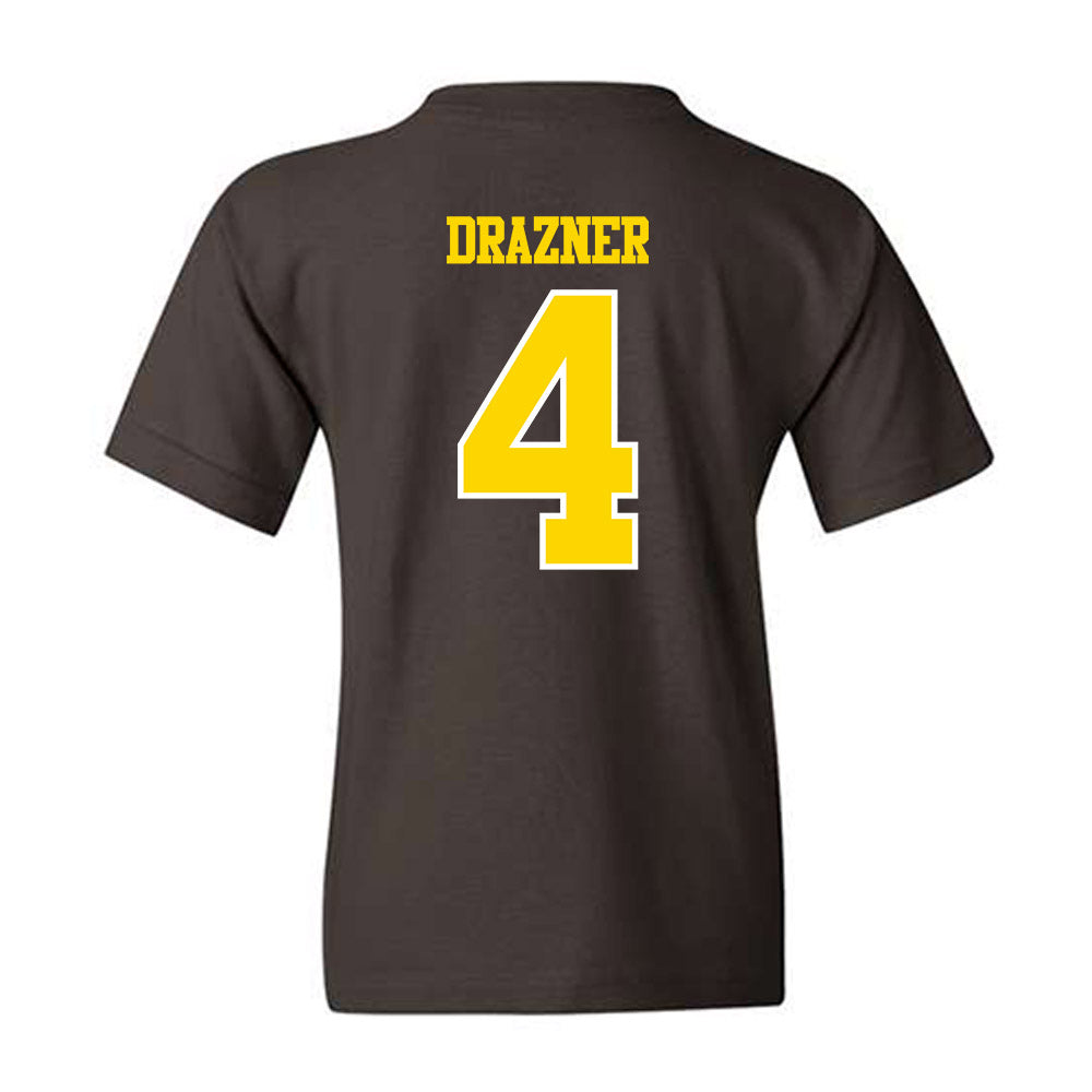 Western Michigan - NCAA Men's Ice Hockey : Robby Drazner - Classic Shersey Youth T-Shirt-1