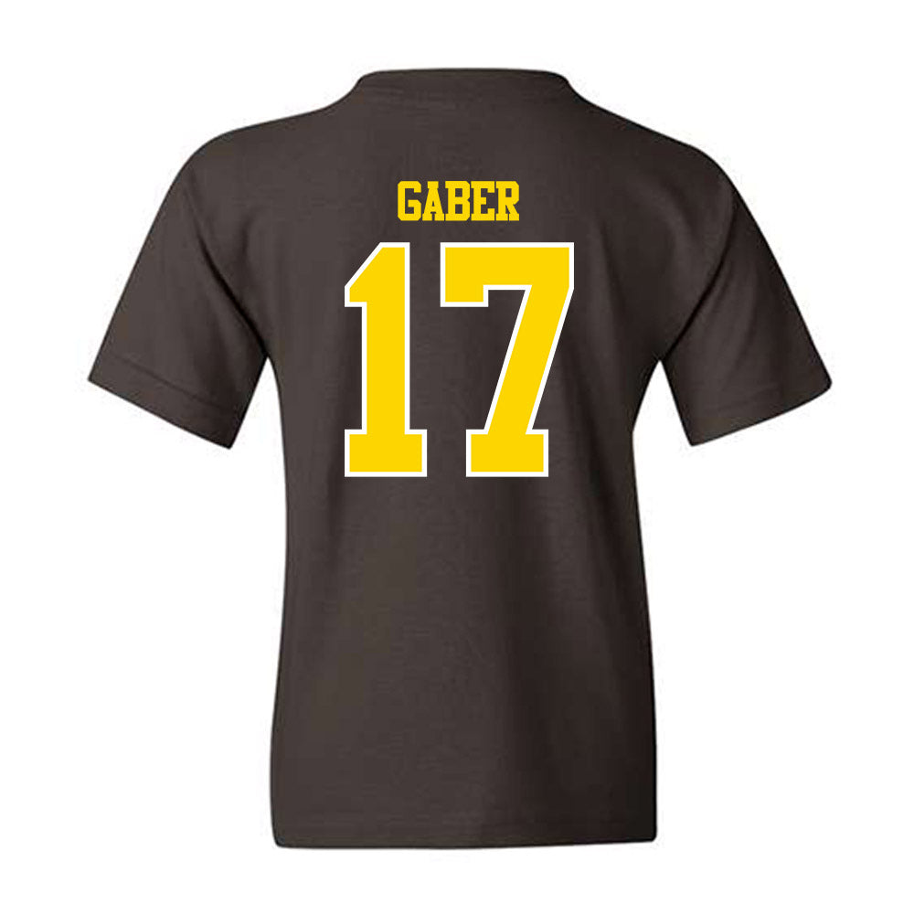 Western Michigan - NCAA Baseball : Reese Gaber - Classic Shersey Youth T-Shirt-1