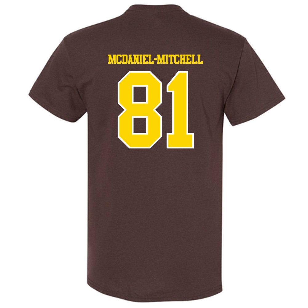 Western Michigan - NCAA Football : Earnest McDaniel-Mitchell - Classic Shersey T-Shirt-1
