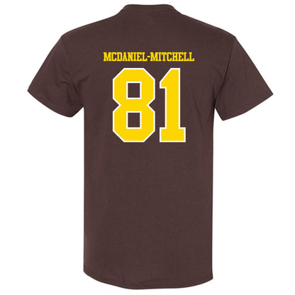 Western Michigan - NCAA Football : Earnest McDaniel-Mitchell - Classic Shersey T-Shirt-1