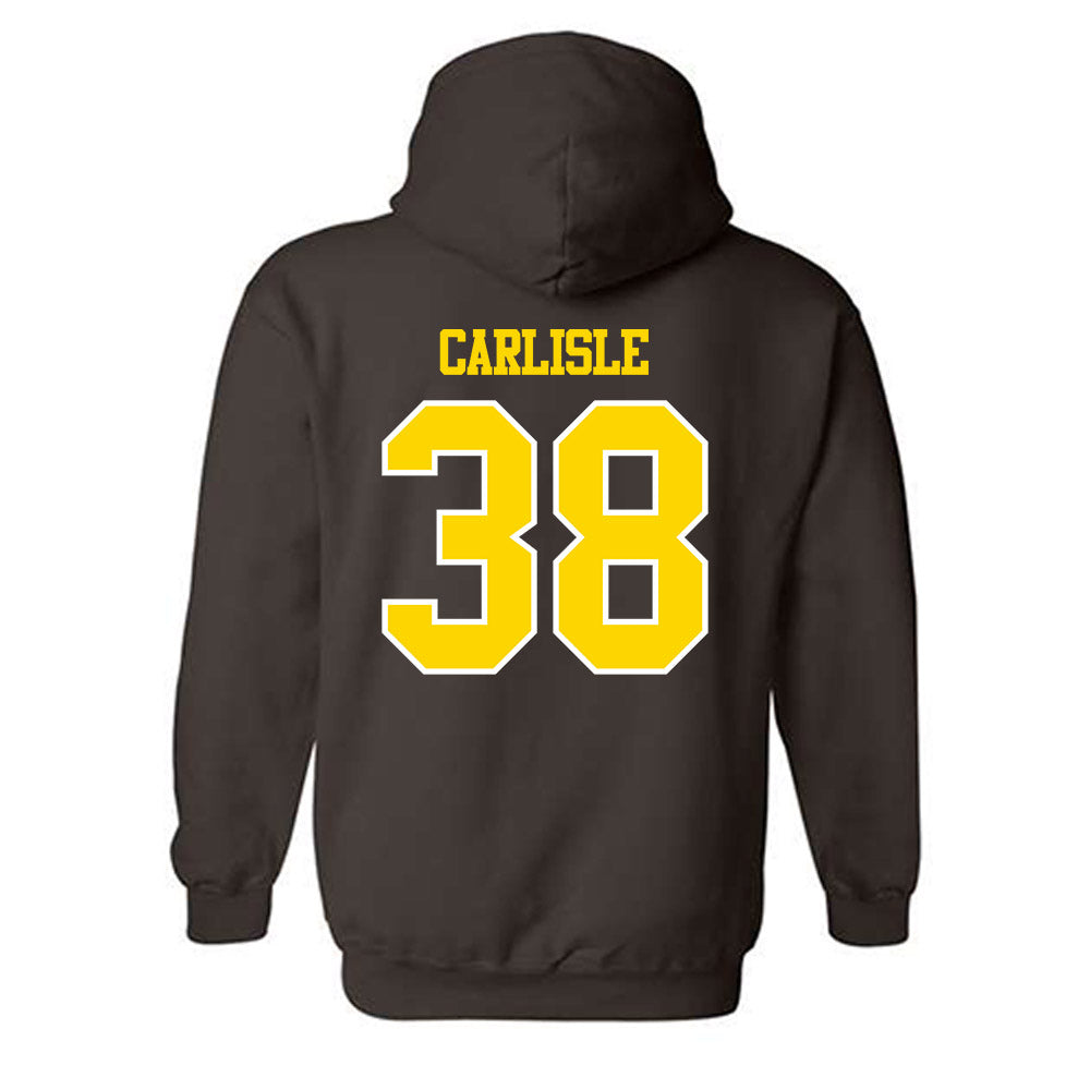Western Michigan - NCAA Baseball : Sam Carlisle - Classic Shersey Hooded Sweatshirt-1
